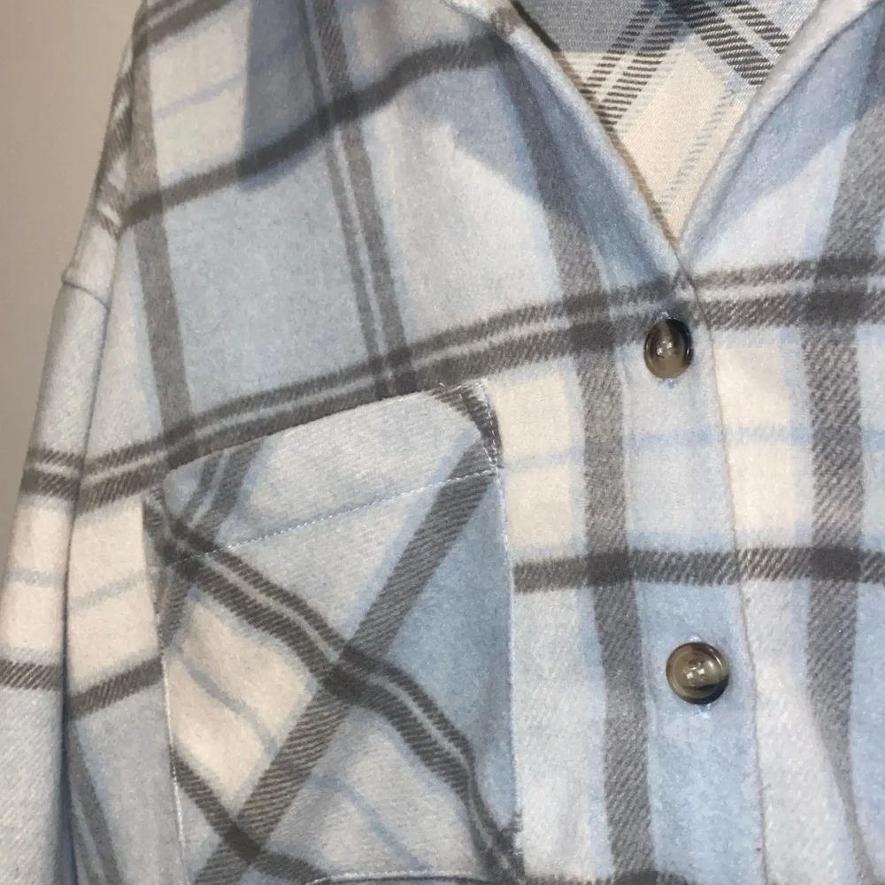 Plaid button up - Picture 2 of 3